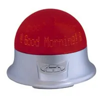 LED Message Clock, rød | B2C